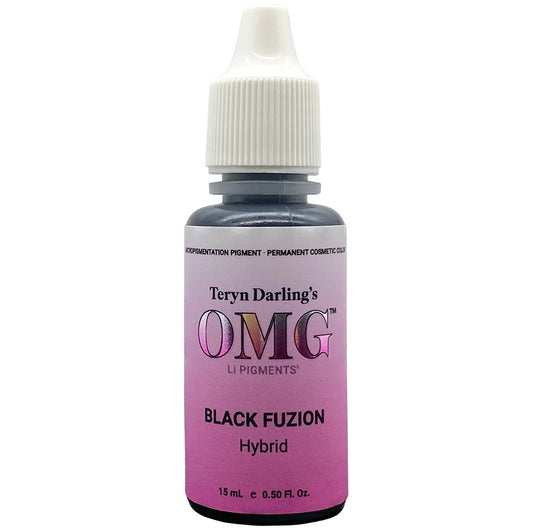 OMG® Pigments Black Fuzion — 15ml Bottle