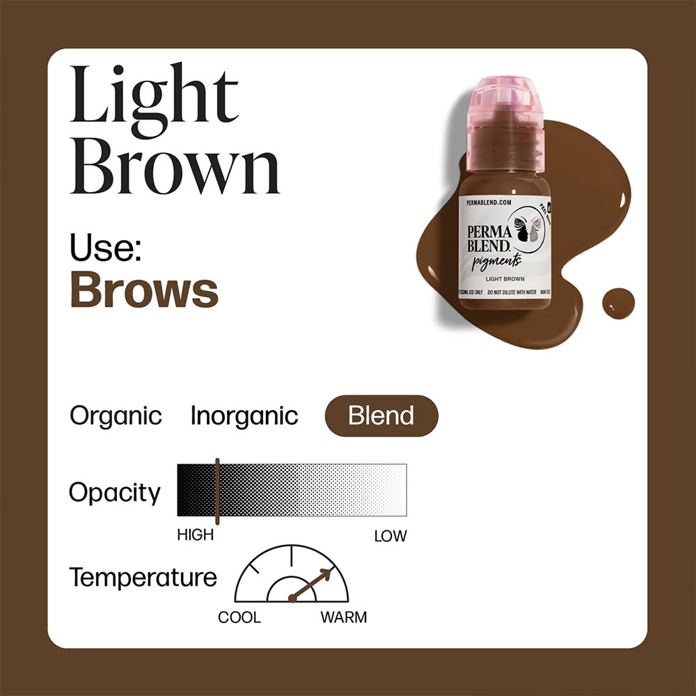 Light Brown — Perma Blend — 1/2oz Bottle - Ultimate Beauty