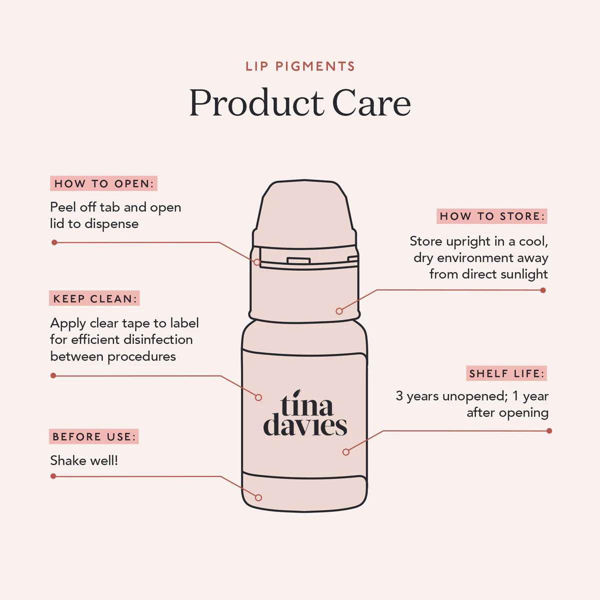 Tina Davies Lip - Peach - Ultimate Beauty