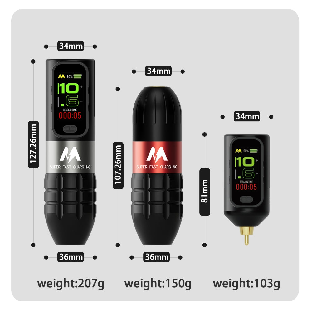Mars M1 Wireless Pen Tattoo Machine - Ultimate Beauty