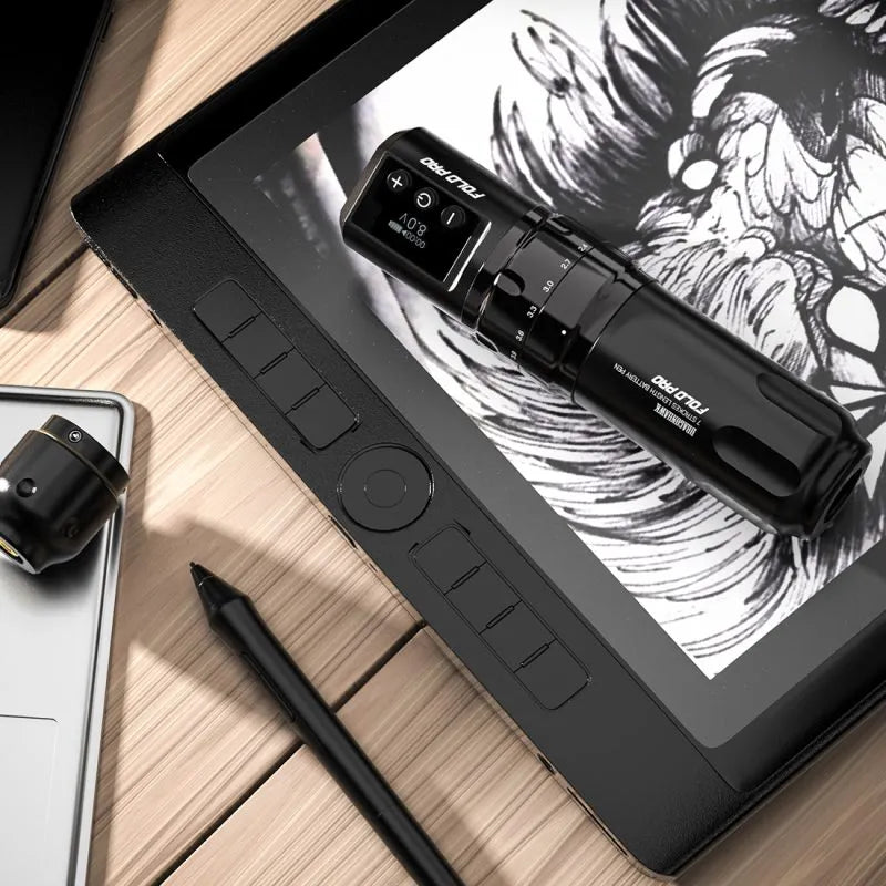 Dragonhawk Fold Pro Wireless Pen Tattoo Machine - Ultimate Beauty