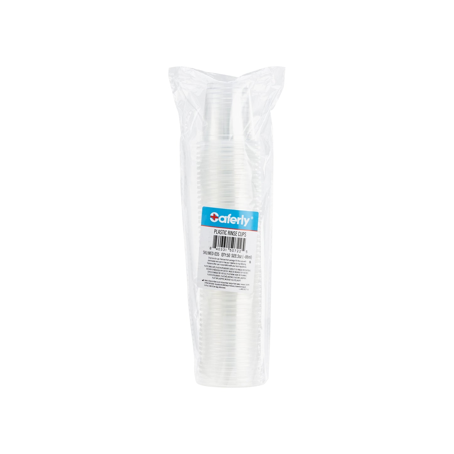 Saferly 3oz Disposable Plastic Rinse Cups - Ultimate Beauty