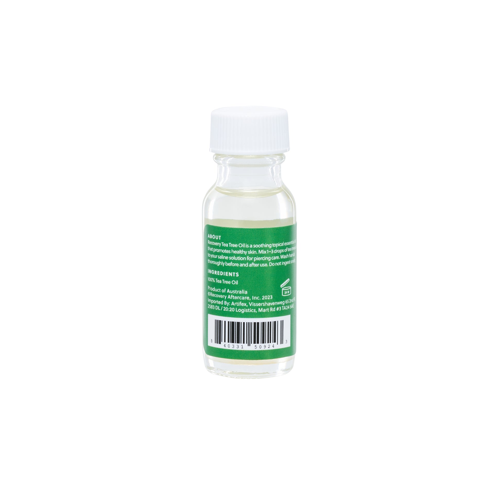 Recovery Aftercare Tea Tree Oil 1/2oz Bottle - Ultimate Beauty