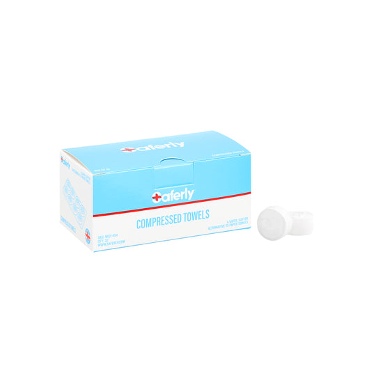 Saferly Lustra Compressed Towels — Box of 32 - Ultimate Beauty