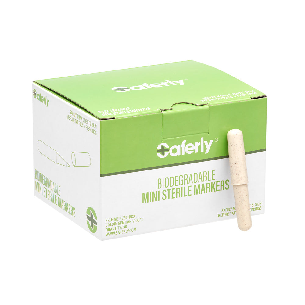 Saferly Biodegradable Mini Sterile Markers — Box of 30 - Ultimate Beauty