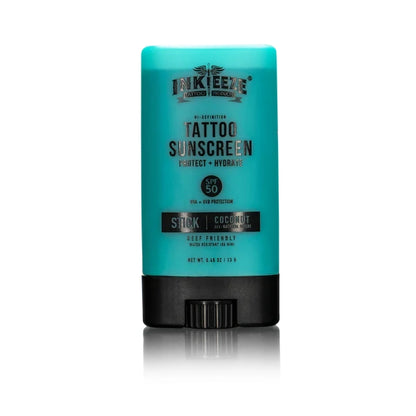 INK-EEZE Hi-Definition Tattoo Sunscreen Stick SPF 50 — 0.5oz - Ultimate Beauty