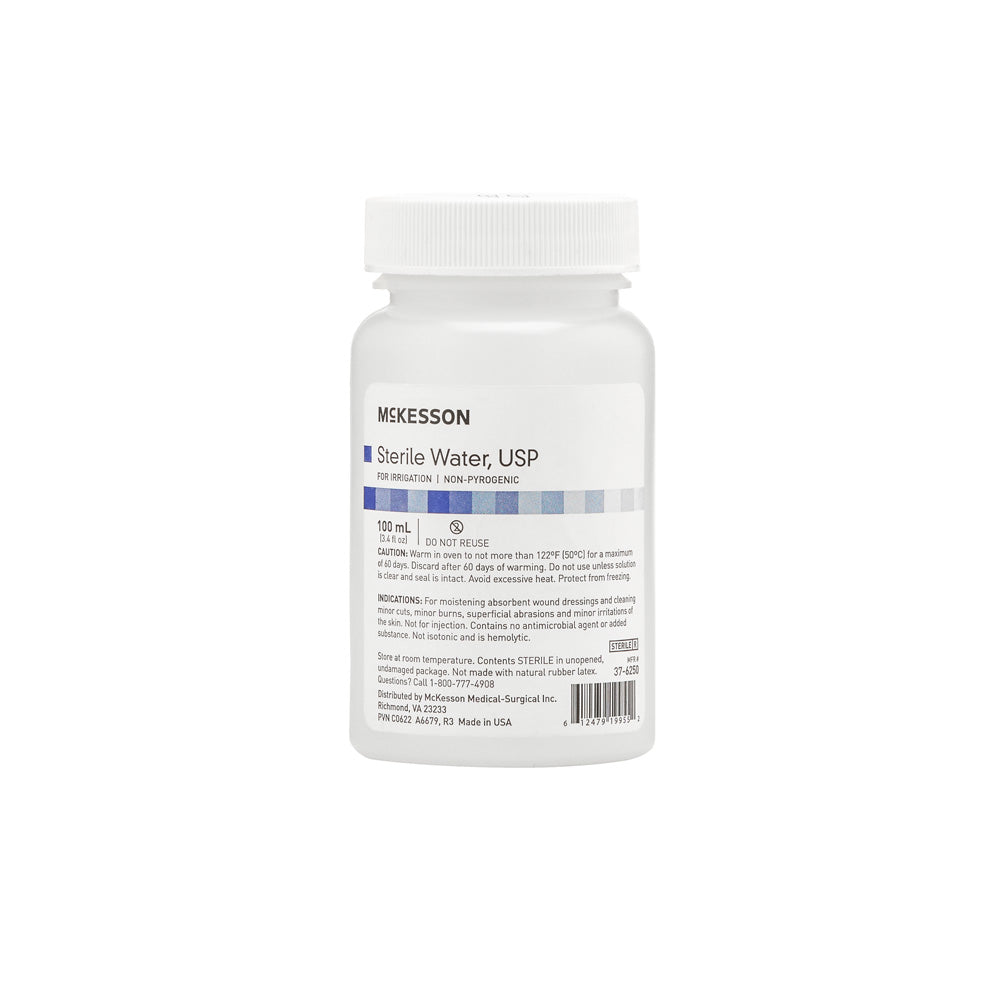 Screw Top Bottle of Sterile Water — 100mL — Price Per 1 - Ultimate Beauty