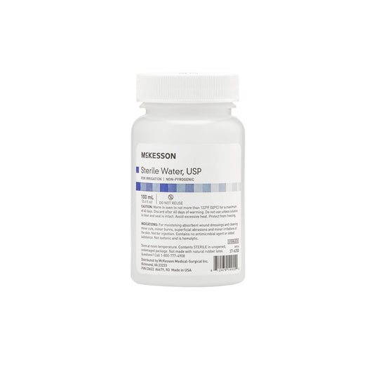 Screw Top Bottle of Sterile Water — 100mL — Price Per 1 - Ultimate Beauty