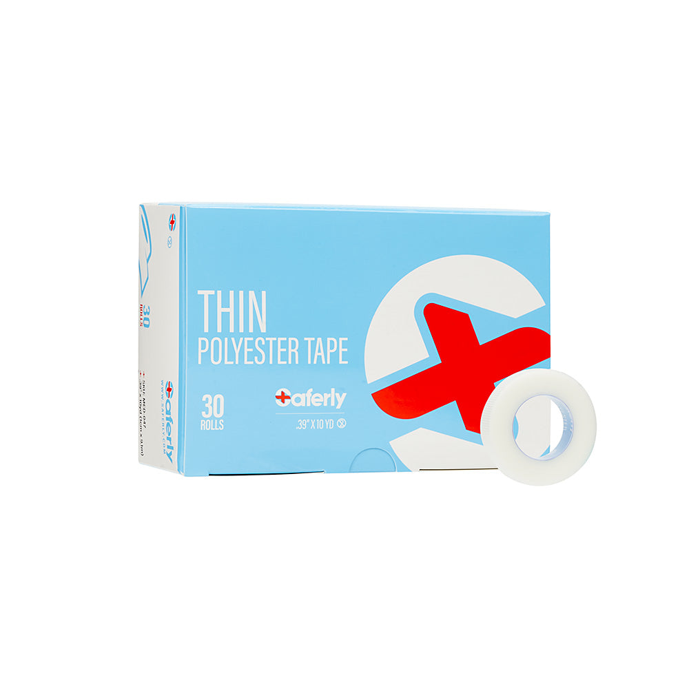 Thin Polyester Saferly Medical Tape 1cm - Ultimate Beauty