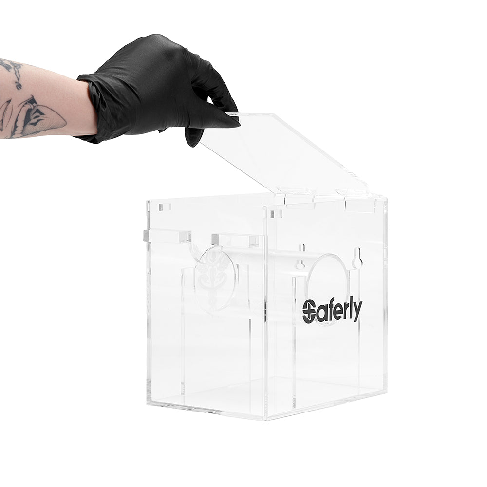 Saferly Barrier Film Holder - Wall Mount - Ultimate Beauty