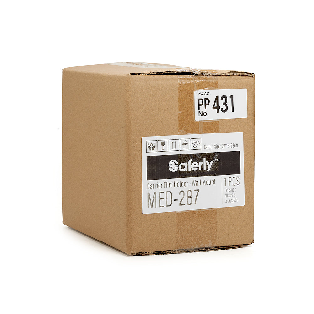 Saferly Barrier Film Holder - Wall Mount - Ultimate Beauty