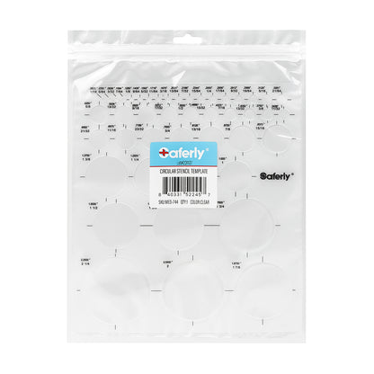 Saferly Areola + Nipple Reconstruction Template — Clear — Price Per 1 - Ultimate Beauty