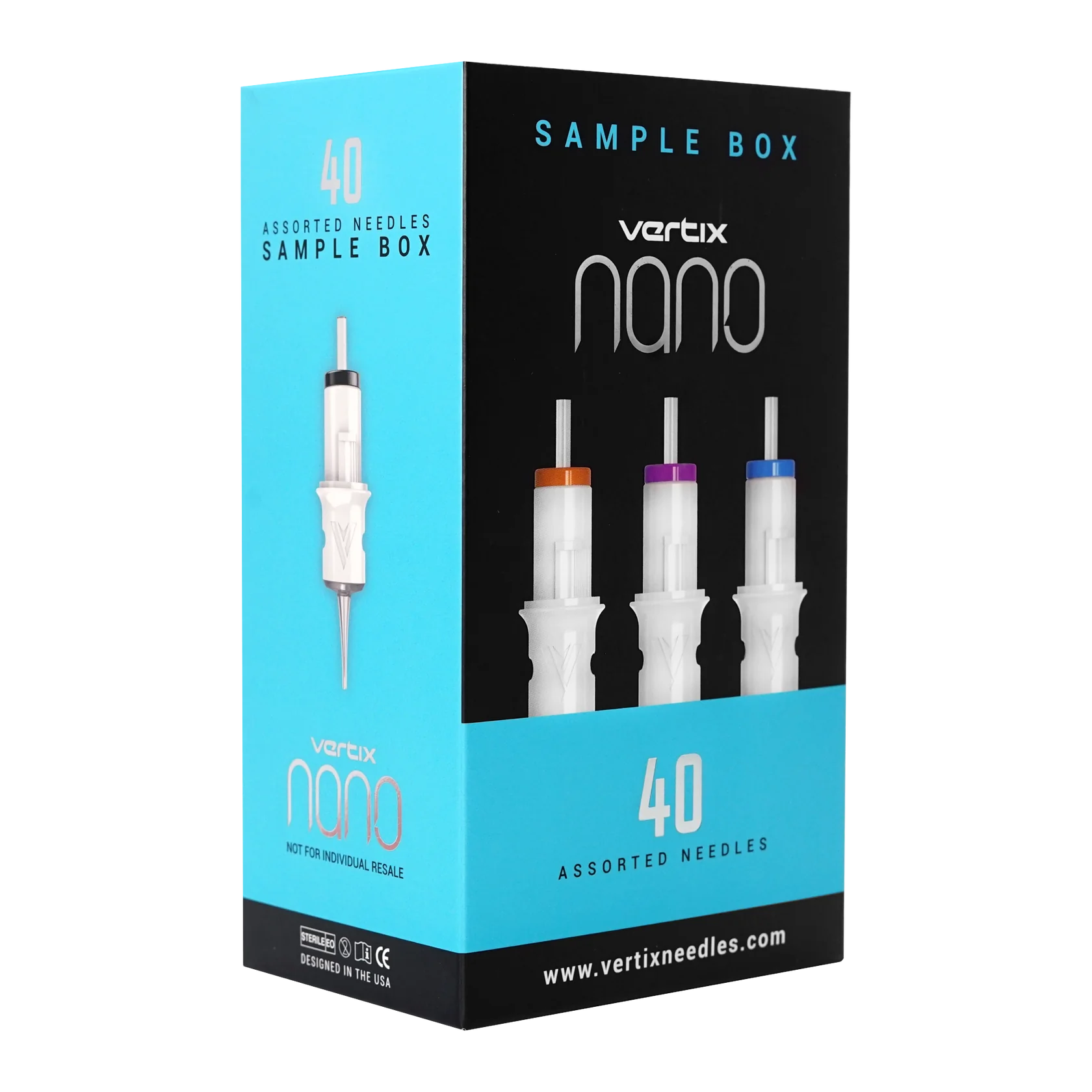Vertix Nano Membrane Cartridge Needles — Sample Pack of 40 - Ultimate Beauty