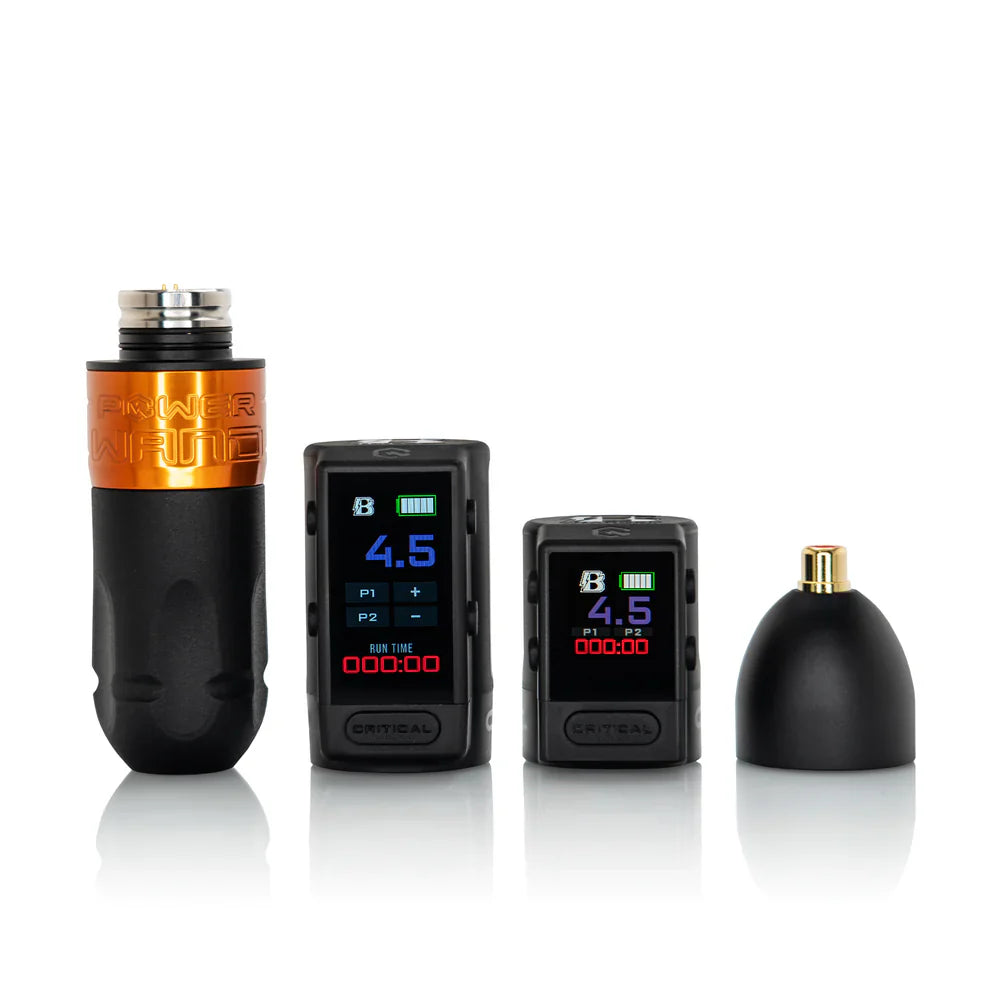 Critical X Bishop Power Wand w/ Advanced Battery — Full Set - Ultimate Beauty