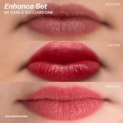 Carla Ricciardone Enhance Lip Set — Perma Blend — 8 1/2oz Bottles