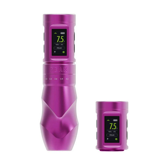 Peak Solice Pro 2 Wireless Tattoo Machine Matte Black Double Battery