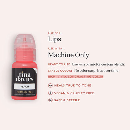 Tina Davies Lip - Peach - Ultimate Beauty
