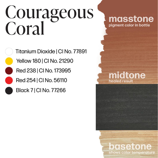 Courageous Coral — Luxe Vicky Martin — 1/2oz Bottle - Ultimate Beauty