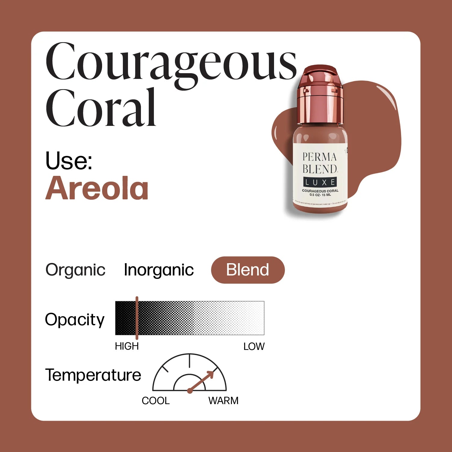 Courageous Coral — Luxe Vicky Martin — 1/2oz Bottle - Ultimate Beauty
