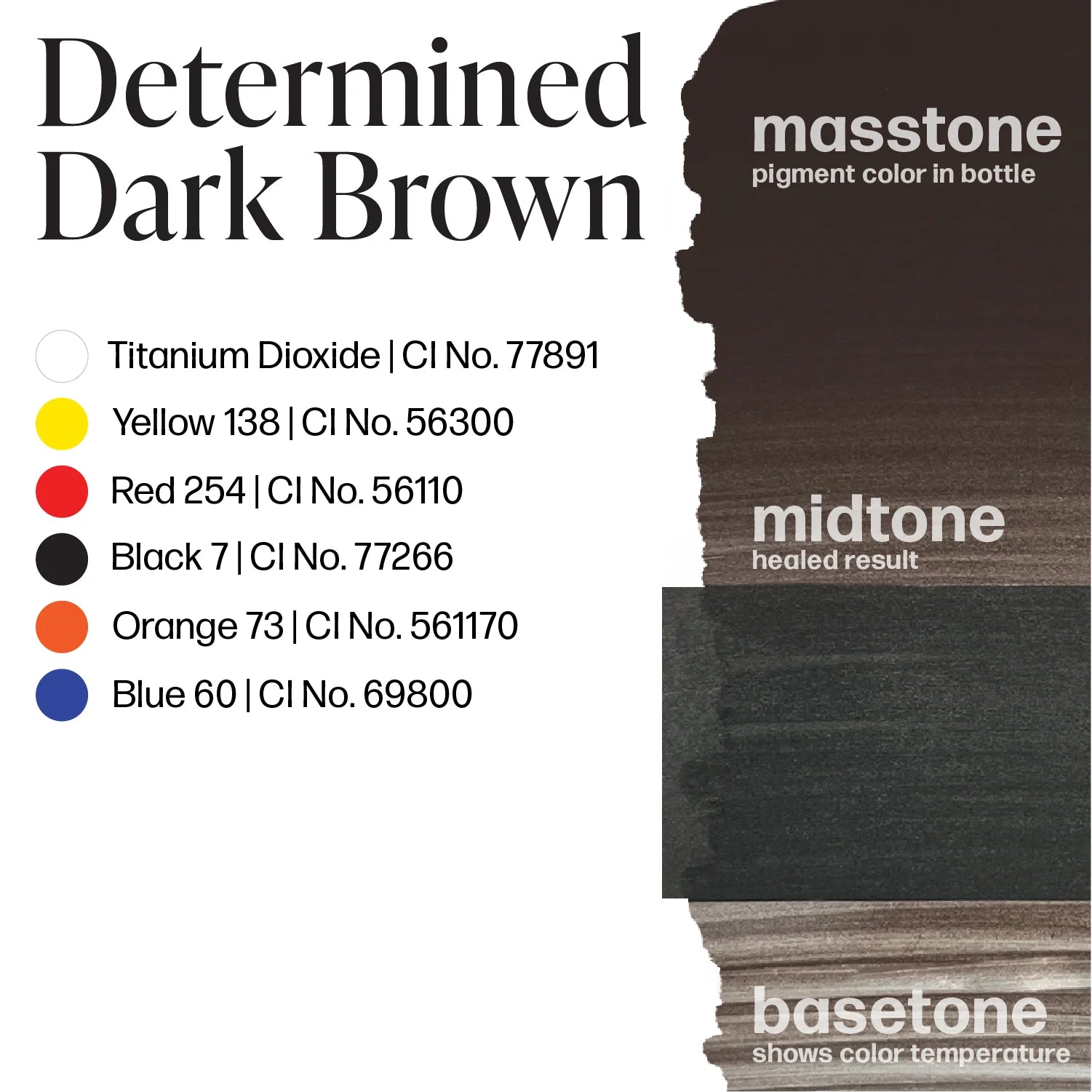 Determined Dark Brown — Luxe Vicky Martin — 1/2oz Bottle - Ultimate Beauty