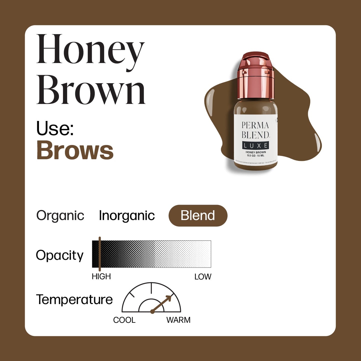 Perma Blend LUXE Honey Brown — 1/2 oz Bottle - Ultimate Beauty