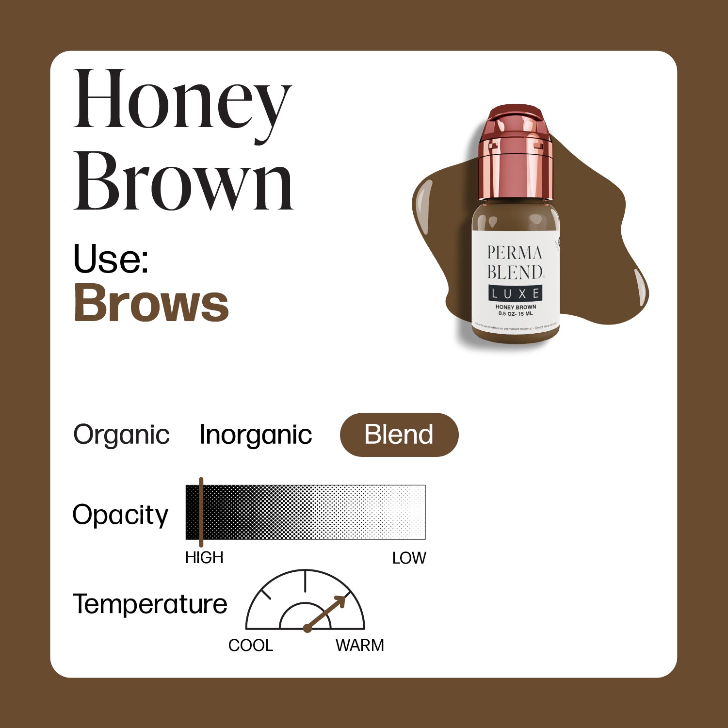 Perma Blend LUXE Honey Brown — 1/2 oz Bottle - Ultimate Beauty