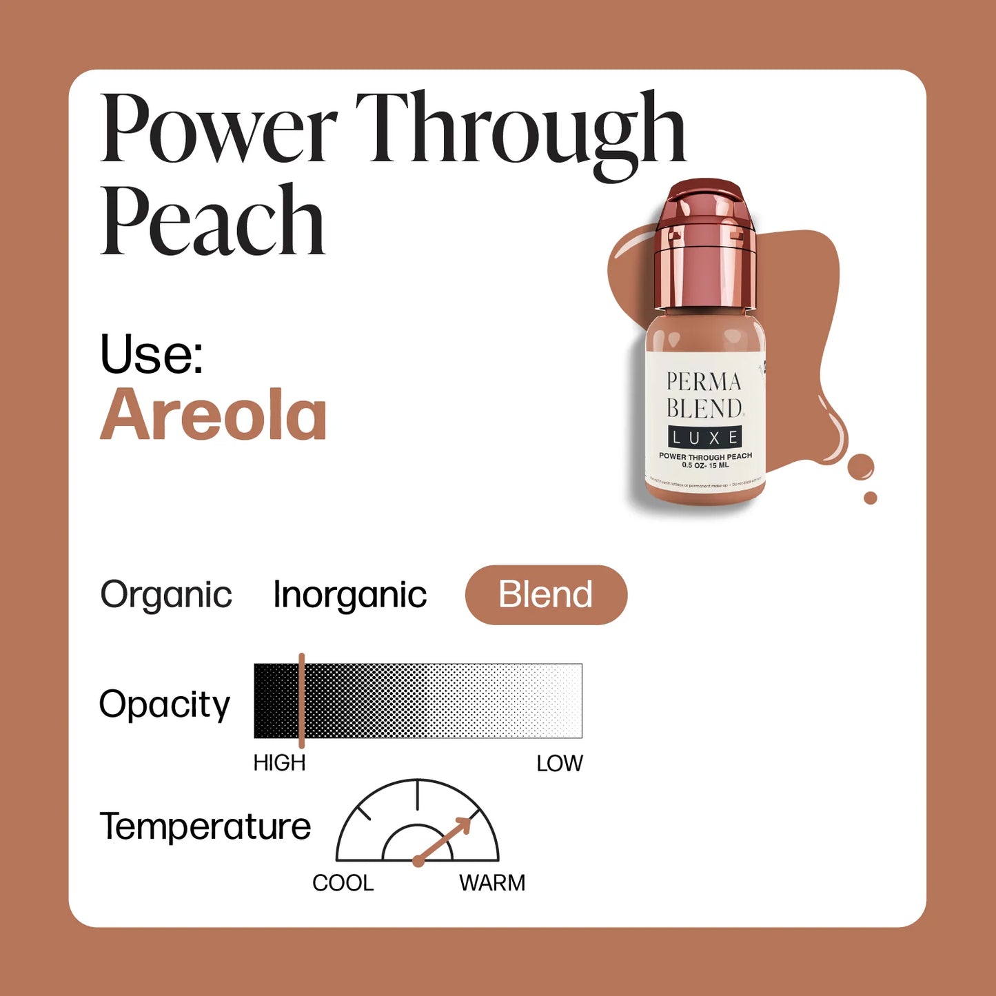 Power Through Peach — Luxe Vicky Martin — 1/2oz Bottle - Ultimate Beauty