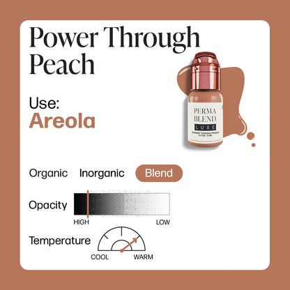Power Through Peach — Luxe Vicky Martin — 1/2oz Bottle - Ultimate Beauty