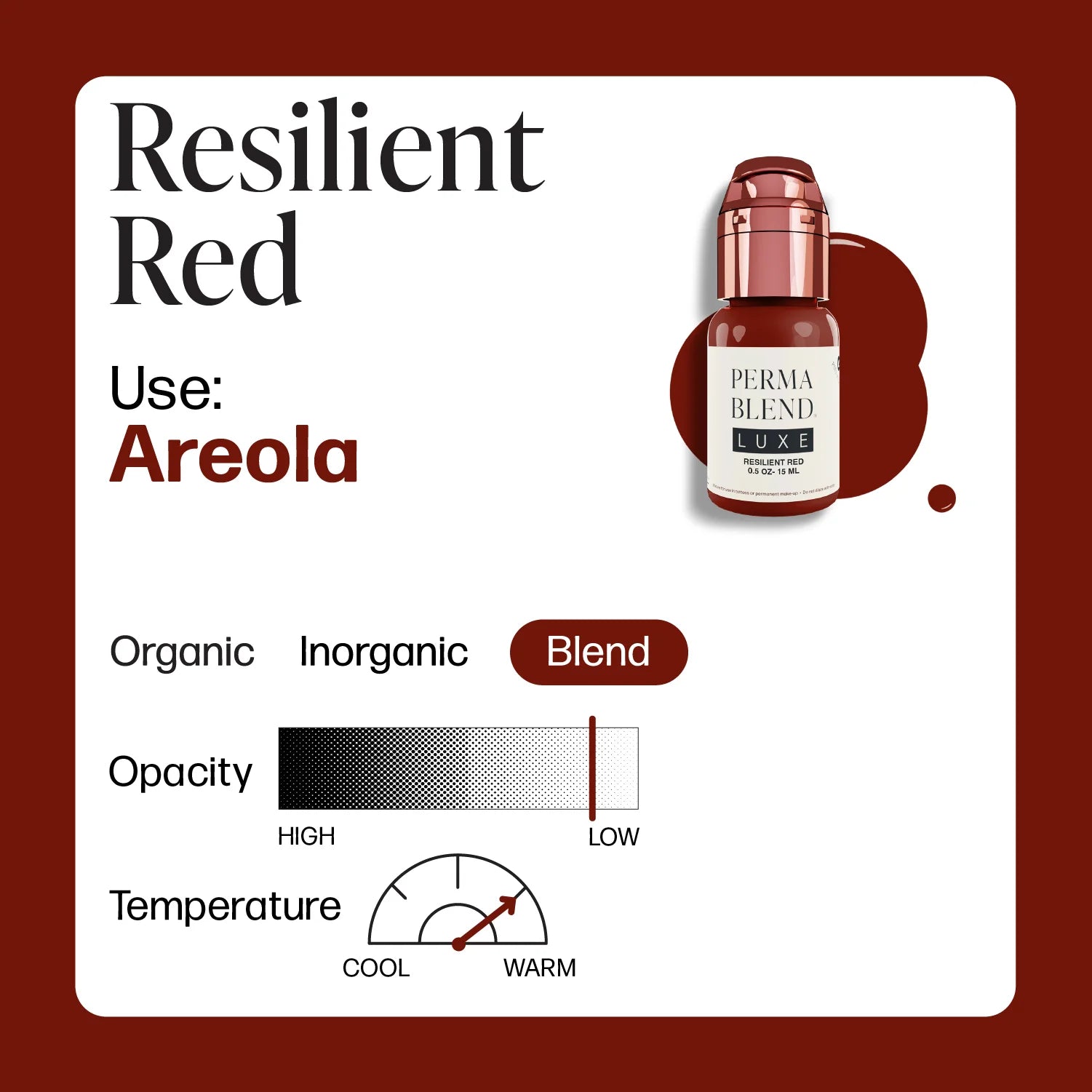 Resilient Red — Luxe Vicky Martin — 1/2oz Bottle - Ultimate Beauty