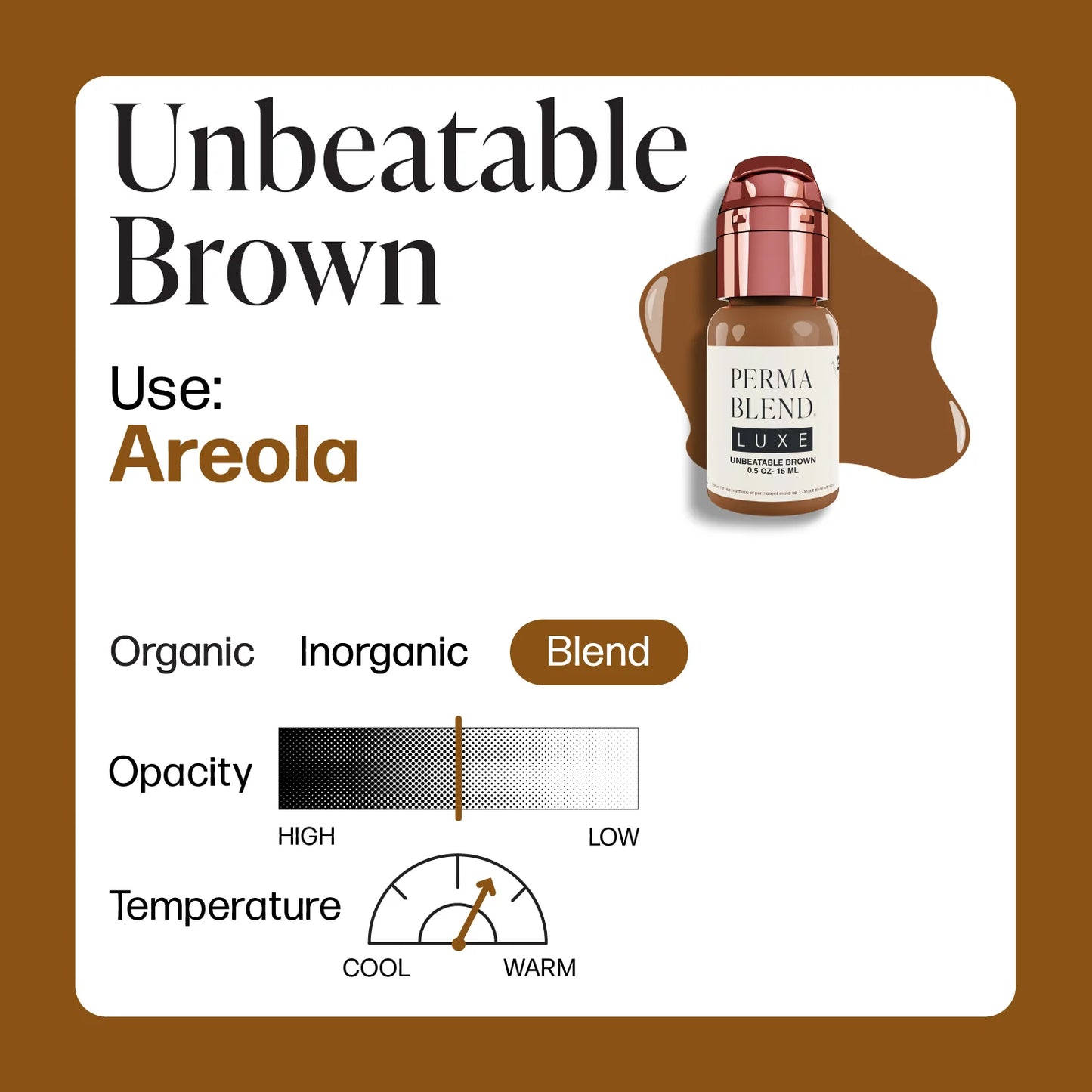 Unbeatable Brown — Luxe Vicky Martin — 1/2oz Bottle - Ultimate Beauty