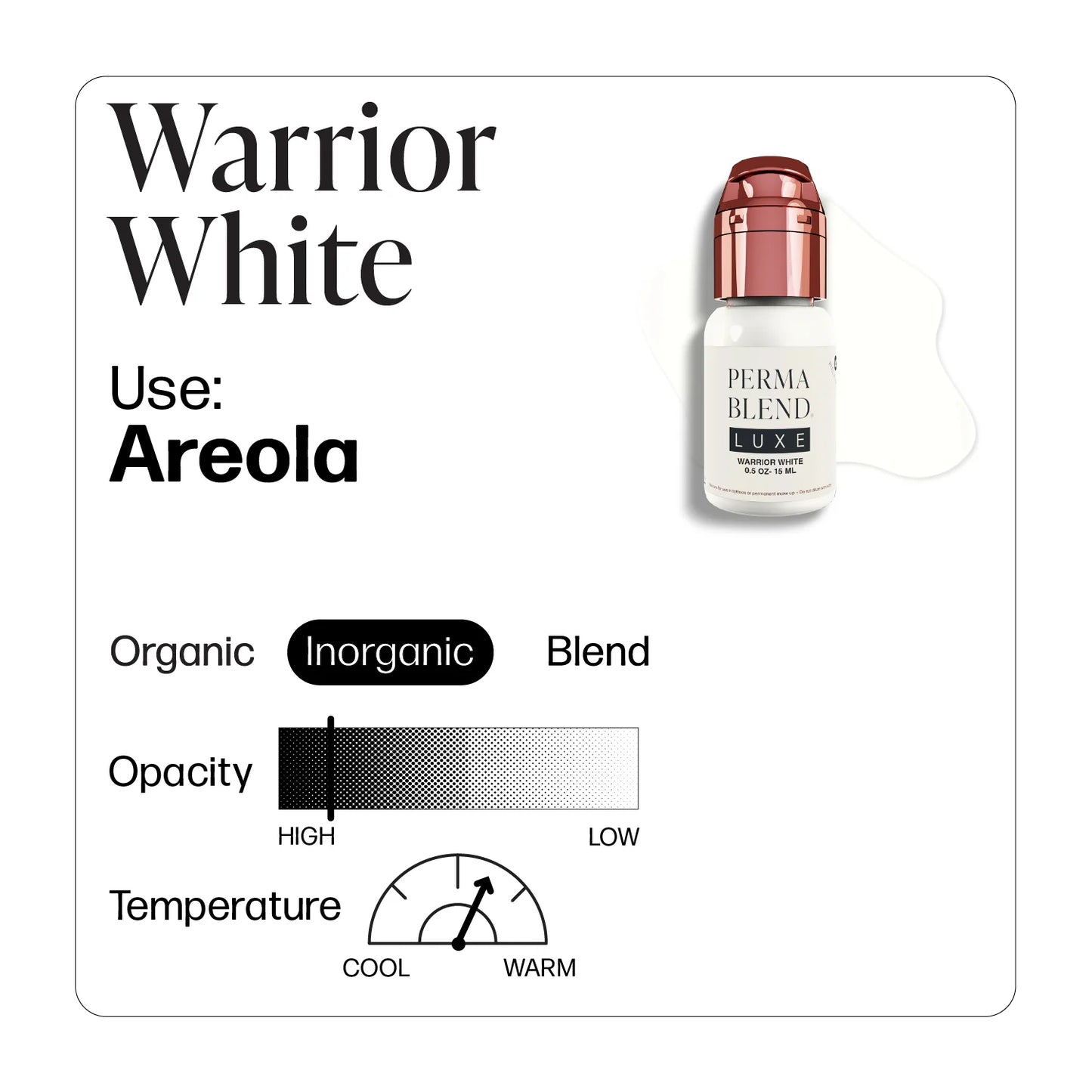 Warrior White — Luxe Vicky Martin — 1/2oz Bottle - Ultimate Beauty
