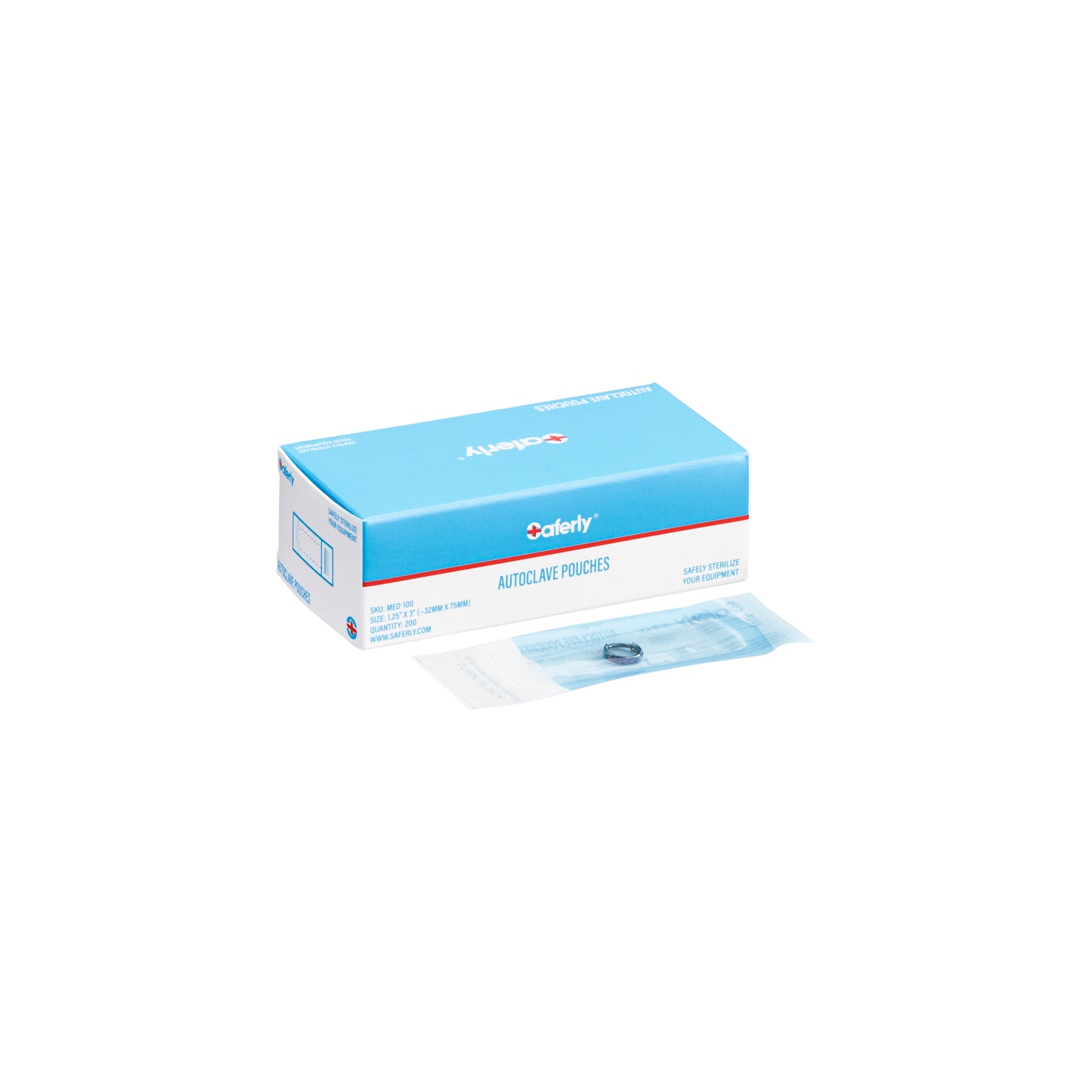 Pick Your Size of 200 Saferly Sterilization Autoclave Pouches