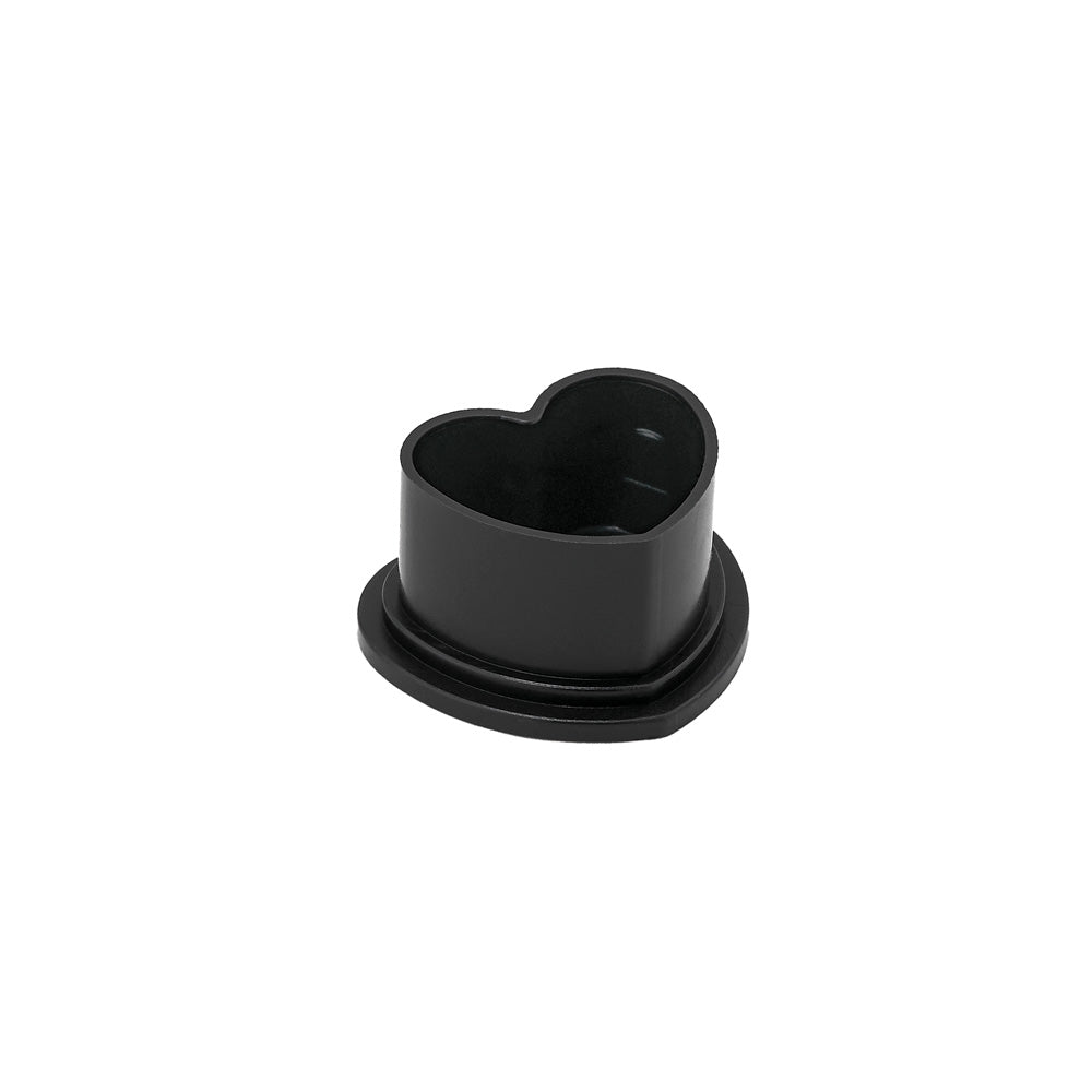 Saferly Heart Silicone Ink Caps — Pick Size and Color — Bag of 500 - Ultimate Beauty