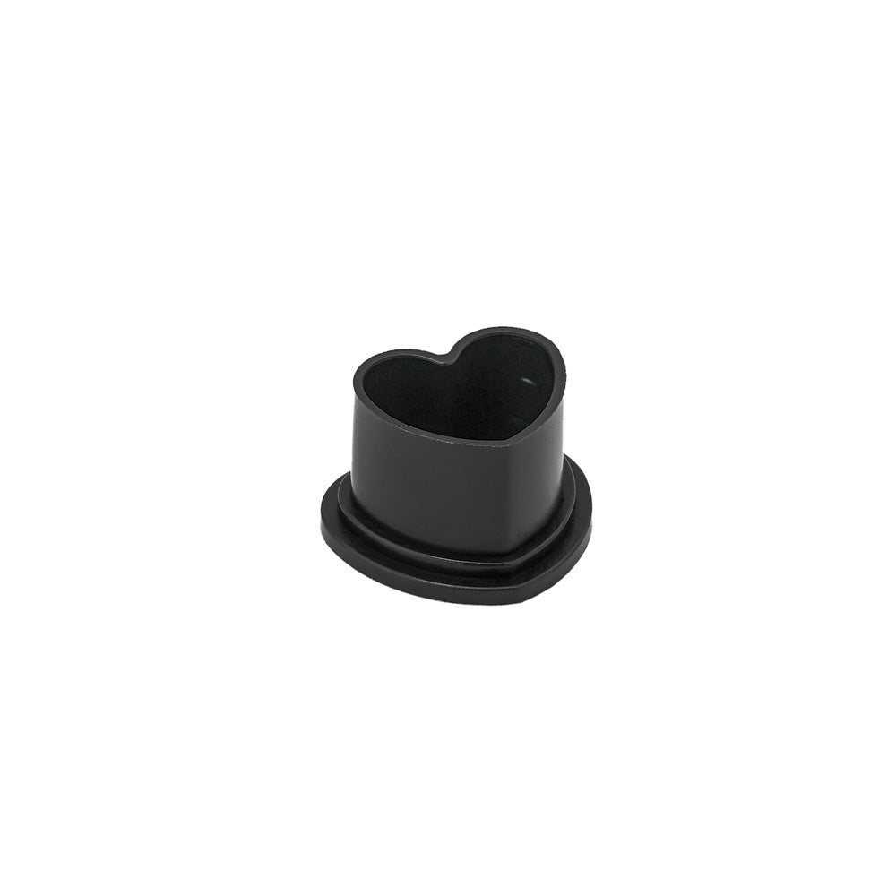 Saferly Heart Silicone Ink Caps — Pick Size and Color — Bag of 500 - Ultimate Beauty