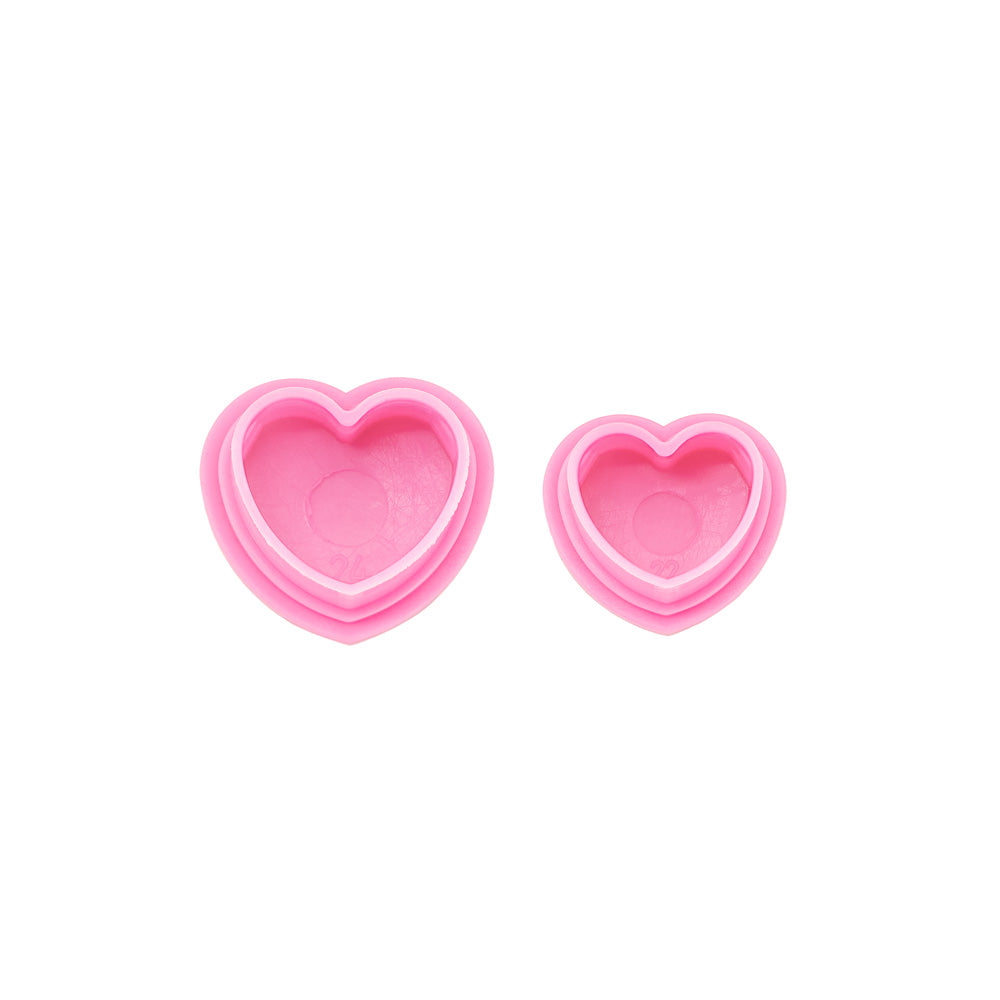 Saferly Heart Silicone Ink Caps — Pick Size and Color — Bag of 500 - Ultimate Beauty