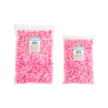 Saferly Heart Silicone Ink Caps — Pick Size and Color — Bag of 500 - Ultimate Beauty