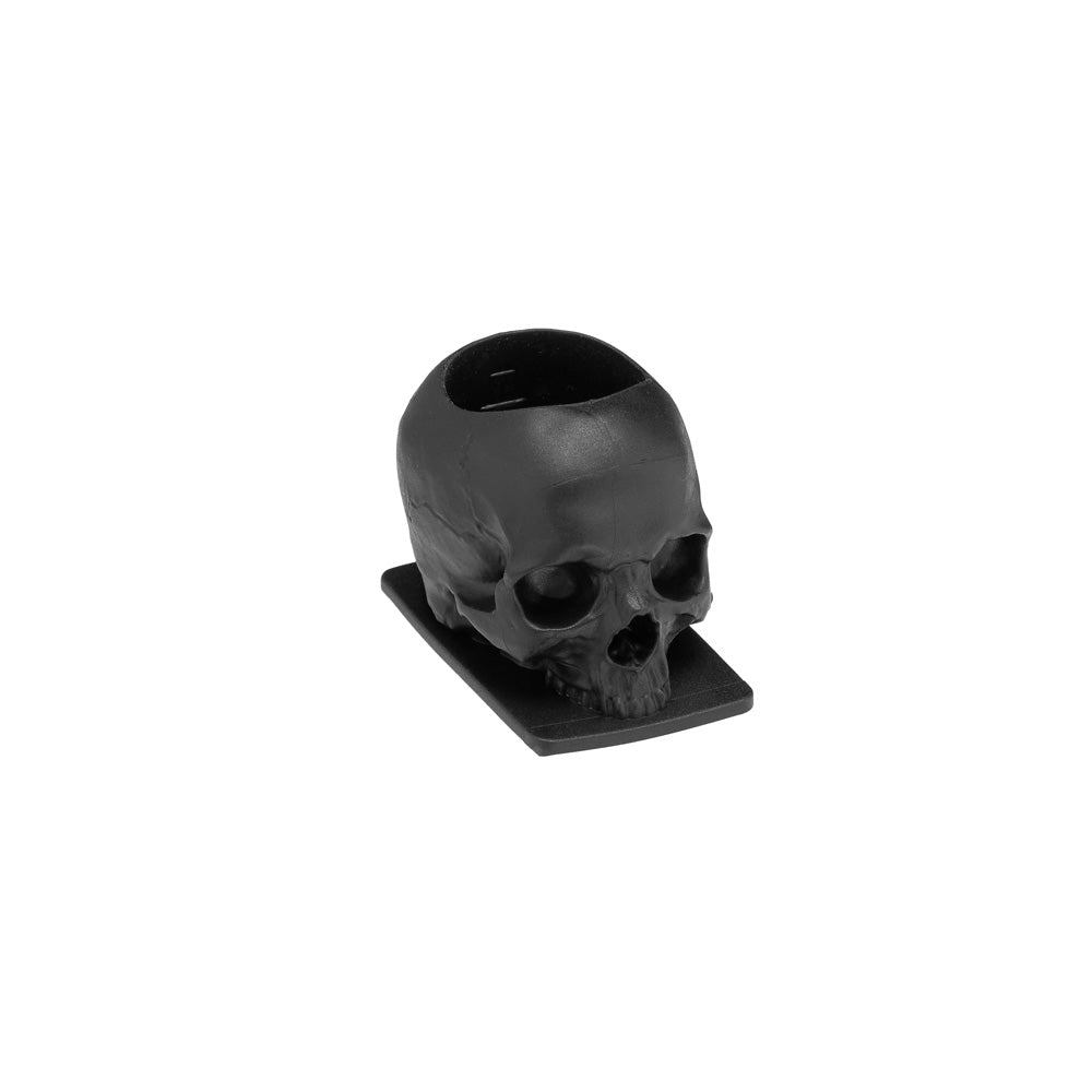 Saferly Skull Silicone Ink Caps —Size #16 (Large) — Bag of 200  — Pick Color - Ultimate Beauty