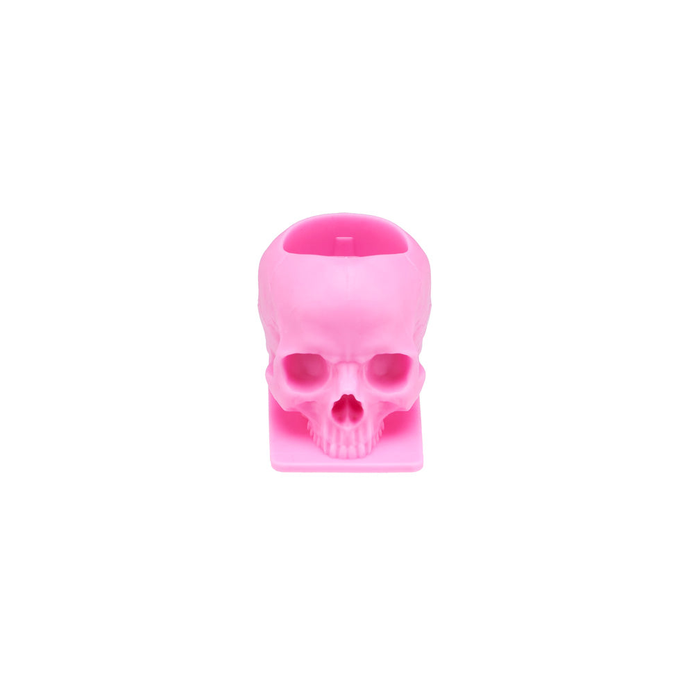 Saferly Skull Silicone Ink Caps —Size #16 (Large) — Bag of 200  — Pick Color - Ultimate Beauty