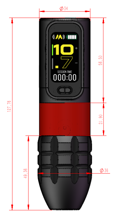 Mars M1 Wireless Pen Tattoo Machine - Ultimate Beauty