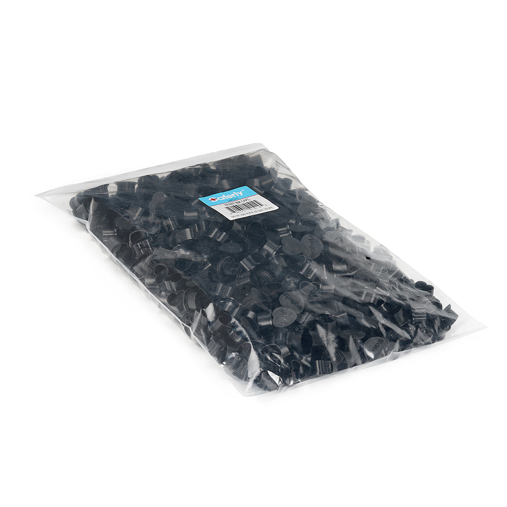 Saferly Heart Ink Caps — Bag of 500 — Pick Color and Size - Ultimate Beauty