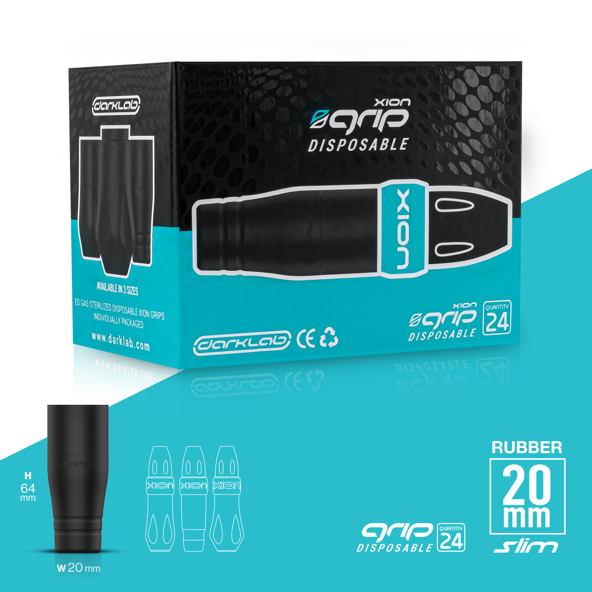 Slim Xion/Xion s Disposable Grip - Box of 24 - Ultimate Beauty