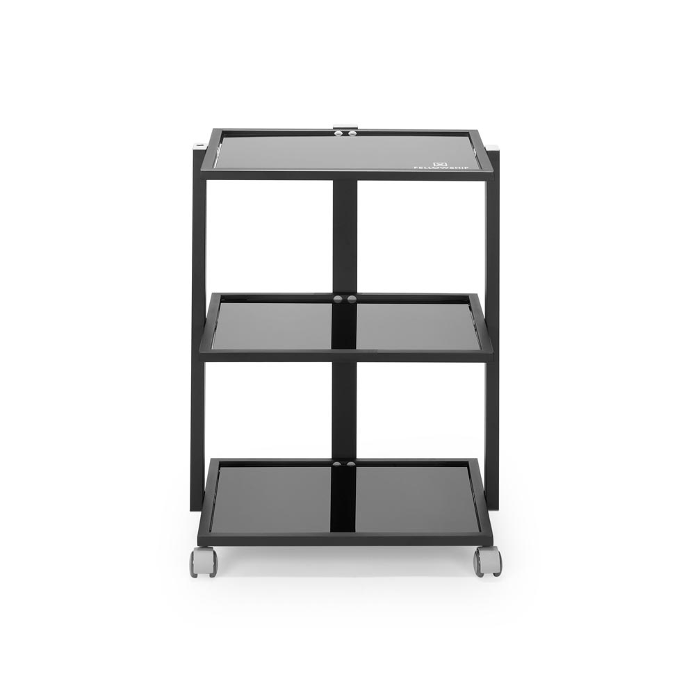 Fellowship Rolling Cart — Black - Ultimate Beauty