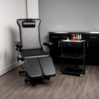 Fellowship Locking Cabinet for Rolling Cart — Black - Ultimate Beauty