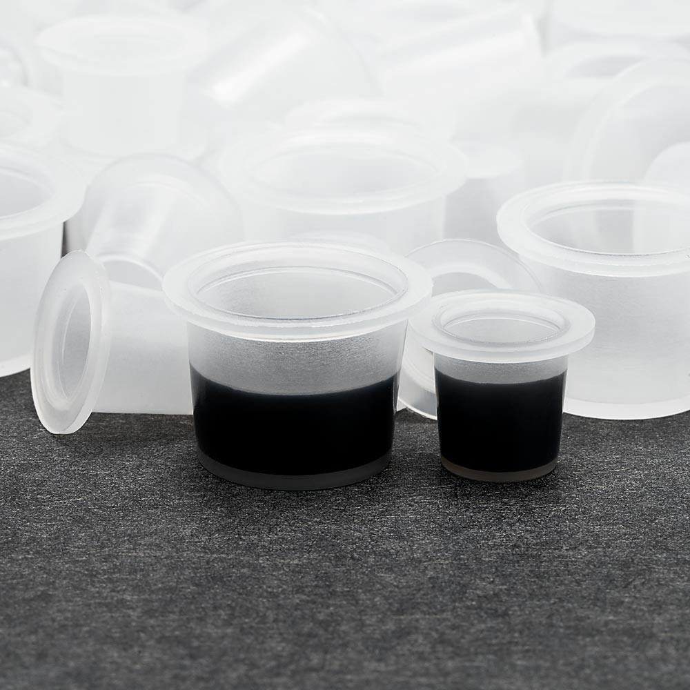 Saferly Tattoo Ink Cups — Size #16 (Large) - Ultimate Beauty