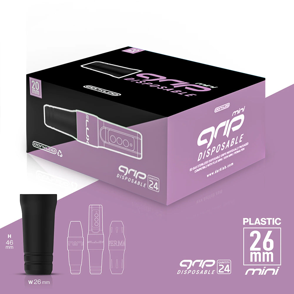 FK Irons 28mm Disposable Tattoo Grips — Box of 24 - Ultimate Beauty