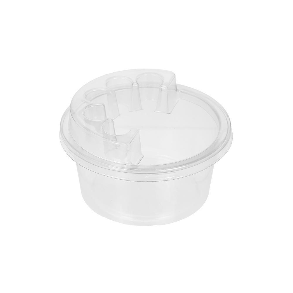 Saferly Cartridge Cups — Box of 50 Rinse Cups + 50 Cartridge Holder Lids - Ultimate Beauty