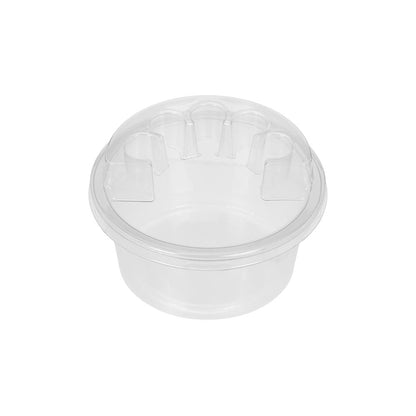 Saferly Cartridge Cups — Box of 50 Rinse Cups + 50 Cartridge Holder Lids - Ultimate Beauty