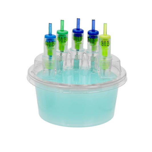 Saferly Cartridge Cups — Box of 50 Rinse Cups + 50 Cartridge Holder Lids - Ultimate Beauty