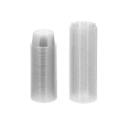 Saferly Cartridge Cups — Box of 50 Rinse Cups + 50 Cartridge Holder Lids - Ultimate Beauty