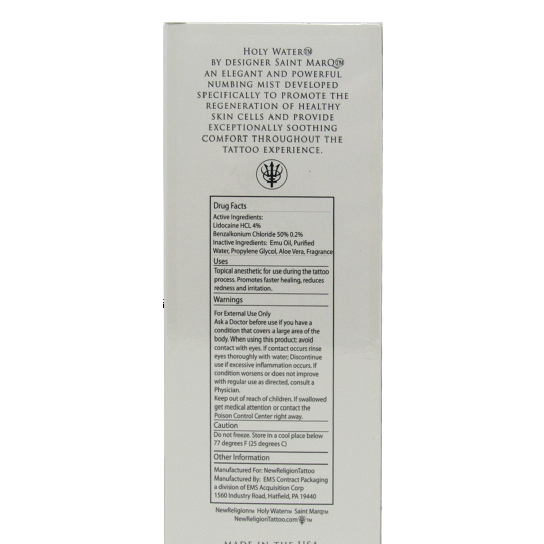 Holy Water by Saint Marq — 8oz. Bottle - Perma Blend